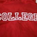 college shirt